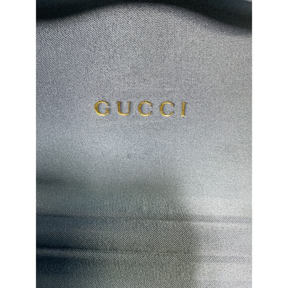 Gucci 'Gg' Gold Upside Down Rectangular Sunglasses Size OS - Picture 5 of 5